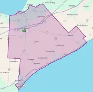 Map of St Joseph Catholic School (Tilbury) boundary area